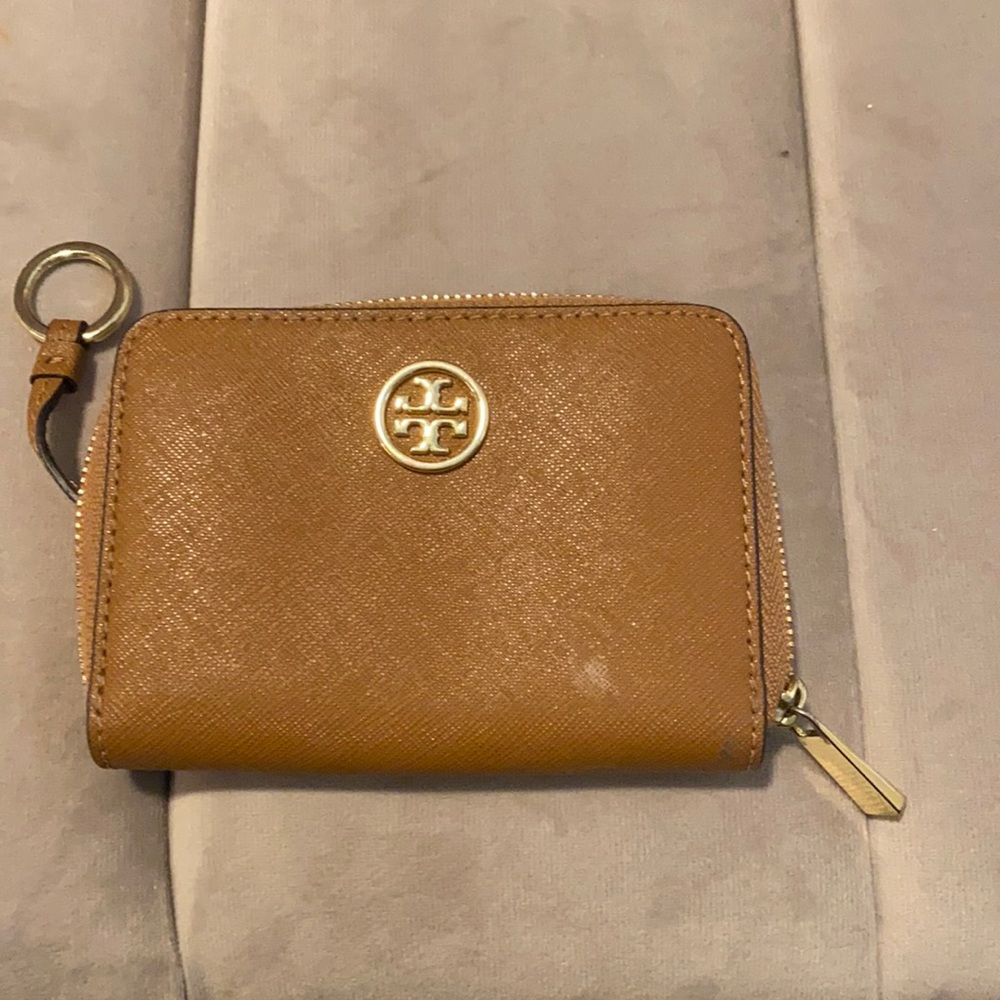Tory Burch small wallet with keychain